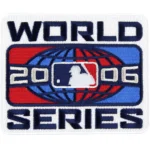 2006 World Series St. Louis Cardinals vs. Detroit Tigers Patch
