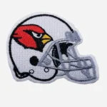 Arizona Cardinals Helmet Grey Embroidery Patch