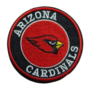 Arizona Cardinals Round Red Embroidery Patch