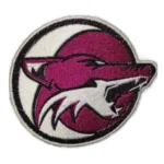 Arizona Coyotes Vintage Howling Wolf Logo Embroidery Patch