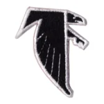 Atlanta Falcons 1990-2002 Black Embroidery Patch