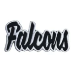 Atlanta Falcons Letter Team Logo Black Embroidery Patch