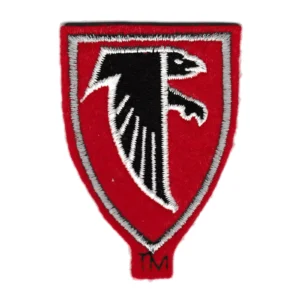 Atlanta Falcons Team Logo Red Embroidery Patch