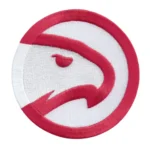 Atlanta Hawks Alternate White Embroidery Patch
