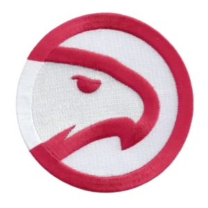 Atlanta Hawks Alternate White Embroidery Patch