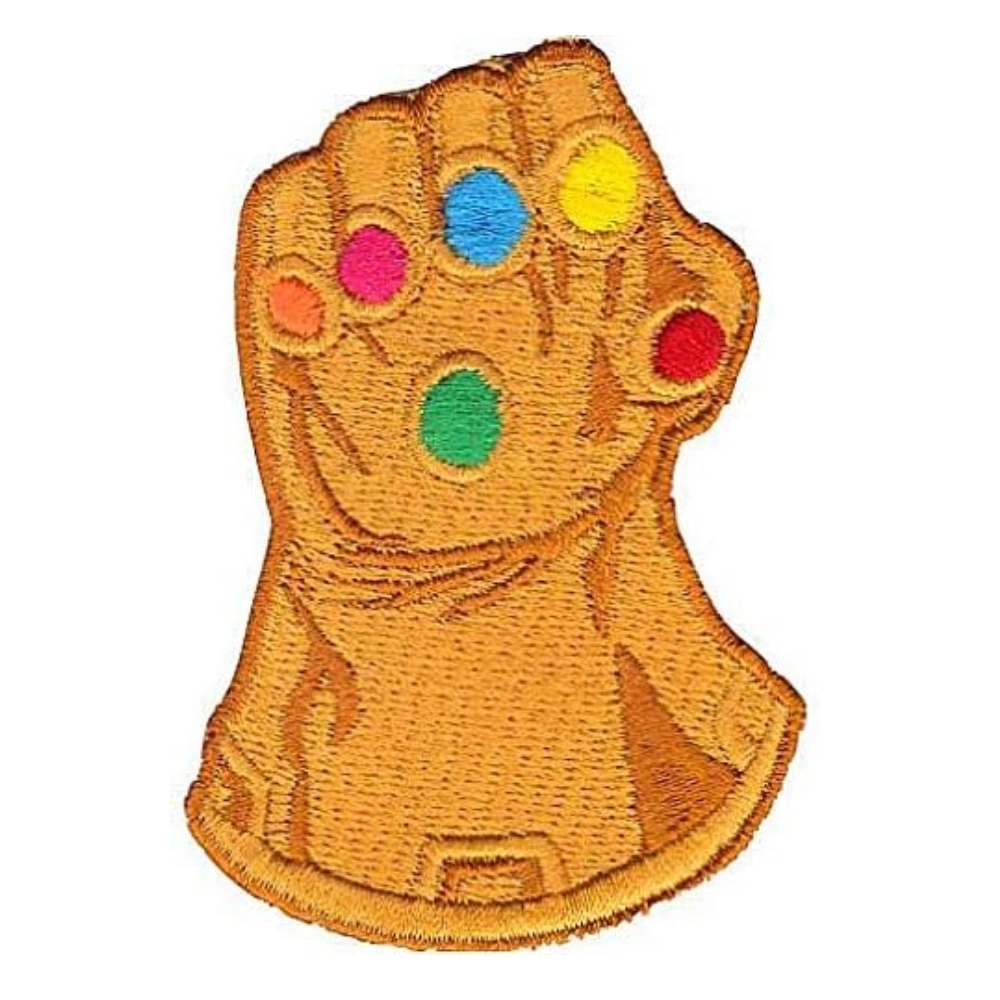 Avengers Avengers Infinity War Thanos Gauntlet Logo Embroidery Patch