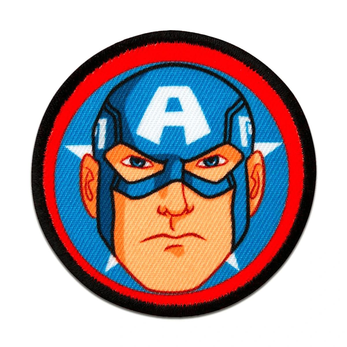 Avengers Captain America Button Logo Embroidery Patch