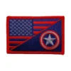 Avengers Captain America Flag Blue/Red Embroidery Patch