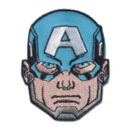 Avengers Captain America Head Logo Embroidery Patch