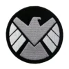 Avengers Marvel Agents Of Shield Logo Black Embroidery Patch
