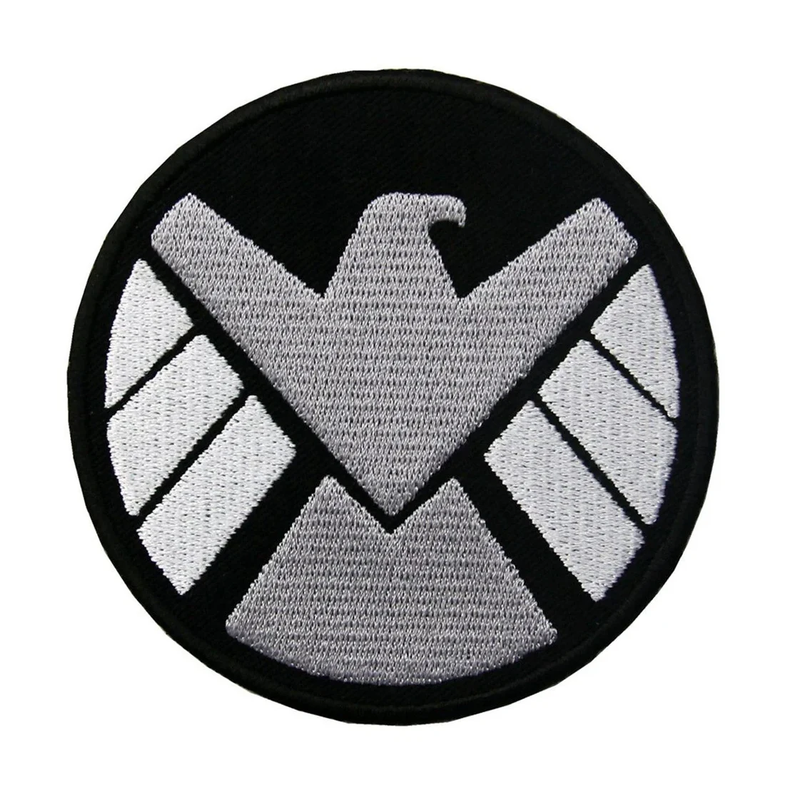 Avengers Marvel Agents Of Shield Logo Black Embroidery Patch