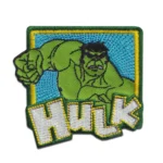 Avengers Marvel Hulk Logo Green Embroidery Patch