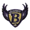Baltimore Ravens 1996-98 Black/Purple Embroidered Patch