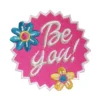 Barbie Be You Pink Embroidery Patch