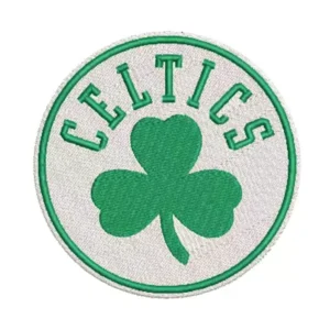Boston Celtics Basketball Team Green Embroidery Patch