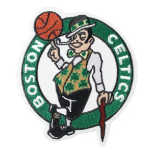 Boston Celtics Primary Team Logo Green Embroidery Patch