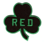 Boston Celtics Red Memorial Black Embroidery Patch