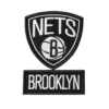 Brooklyn Nets Primary Logo Black Embroidery Patch