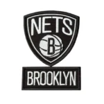 Brooklyn Nets Primary Logo Black Embroidery Patch