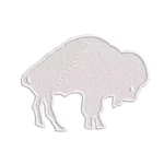Buffalo Bills 1970 Retro White Embroidery Patch