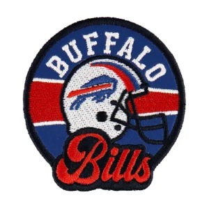 Buffalo Bills Round Blue Embroidery Patch