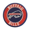 Buffalo Bills Round Red Embroidery Patch