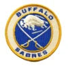 Buffalo Sabres 1970 Vintage Round Team Logo Blue/Cream Embroidery Patch