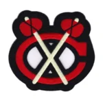 Chicago Blackhawks Alternate Team Logo Red Embroidery Patch