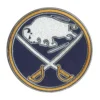 Buffalo Sabres Round Team Logo Navy Embroidery Patch
