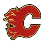 Calgary Flames Letter "C" Primary Team Logo Embroidery Patch