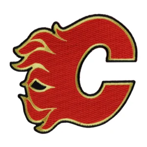 Calgary Flames Letter "C" Primary Team Logo Embroidery Patch
