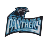 Carolina Panthers Black Embroidery Patch