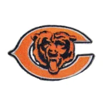 Chicago Bears Orange Embroidery Patch