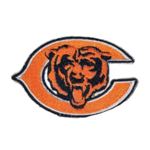 Chicago Bears Orange Embroidery Patch