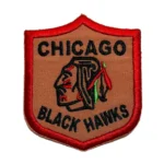 Chicago Blackhawks Logo Red Embroidery Patch