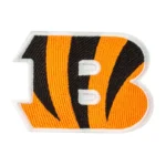 Cincinnati Bengals Emblem 'B' Logo Embroidery Patch