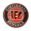 Cincinnati Bengals Round Black Embroidery Patch