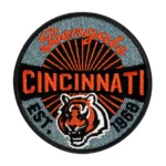 Cincinnati Bengals Round Embroidery Patch