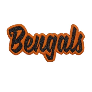 Cincinnati Bengals Spirit Black Embroidery Patch