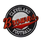Cleveland Browns Dawg Pound Black Embroidery Patch