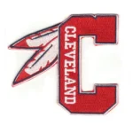 Cleveland Cavaliers "C" Logo Red Embroidery Patch