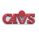 Cleveland Cavaliers Hardwood Classic Logo Red/White Embroidery Patch