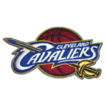Cleveland Cavaliers Team Logo Red/Blue Embroidery Patch