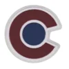 Colorado Avalanche New Shoulder Logo Embroidery Patch