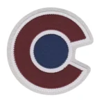 Colorado Avalanche New Shoulder Logo Embroidery Patch