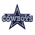 Dallas Cowboys Retro Classic Navy Embroidery Patch