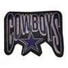 Dallas Cowboys Script Navy Logo Embroidery Patch