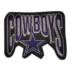 Dallas Cowboys Script Navy Logo Embroidery Patch