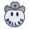 Dallas Cowboys Sport Smiley Hat Logo Embroidery Patch