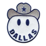 Dallas Cowboys Sport Smiley Hat Logo Embroidery Patch